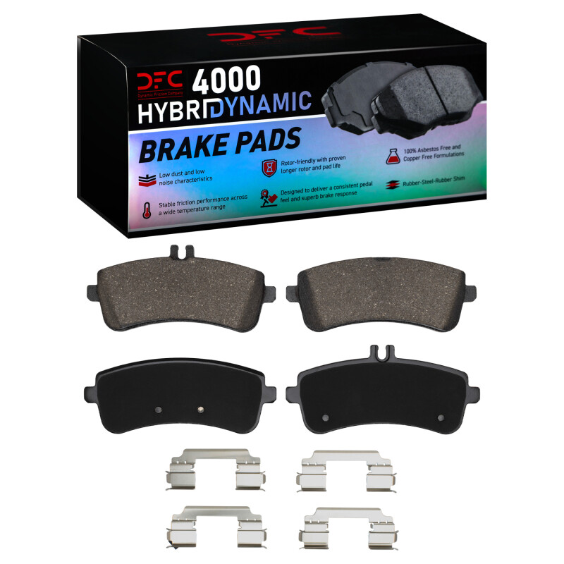 DFC HybriDynamic Brake Pads Hrdwr Kit