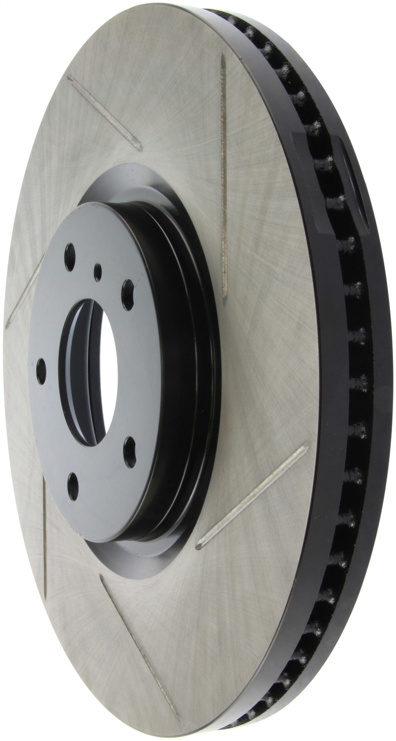 StopTech Power Slot 07-08 Infiniti G35 2WD / 08 G37 Coupe SportStop Slotted Front Left Rotor thumbnail 5