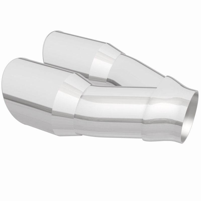 MagnaFlow Double Wall 3in Dual Round Polished Tip 2.25in Inlet thumbnail 9