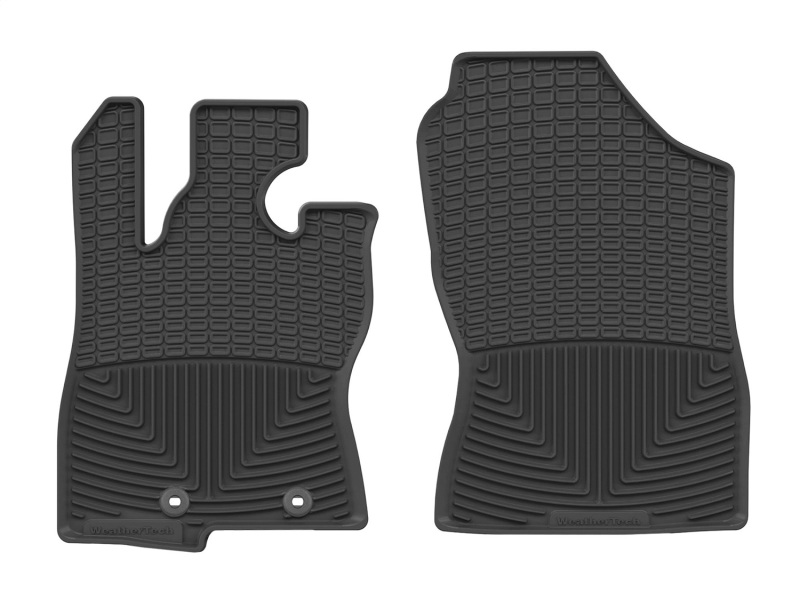 WT Rubber Mats - Front - Blk