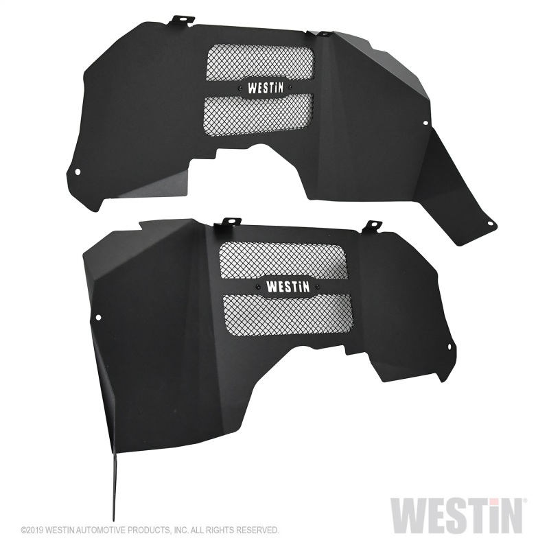Westin 18-20 Jeep Wrangler JL Inner Fenders - Front - Textured Black thumbnail 7