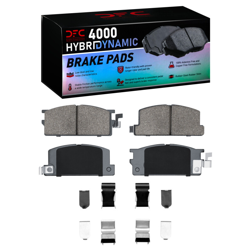 DFC HybriDynamic Brake Pads Hrdwr Kit