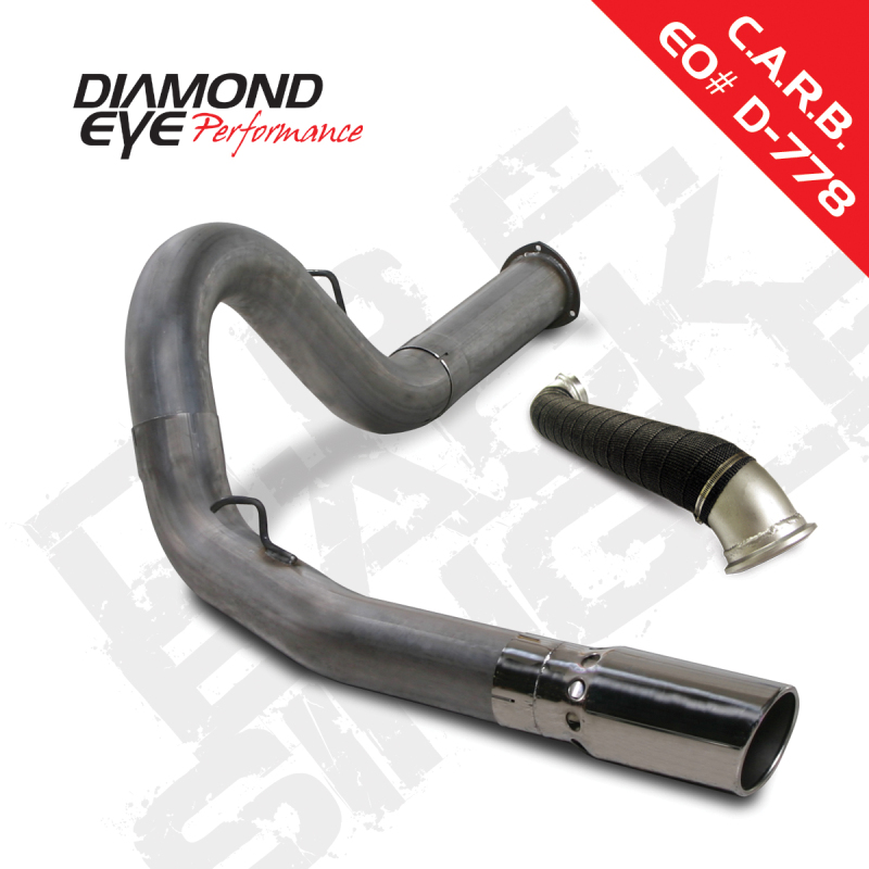 DEP DPF Back Exhaust Kit SS
