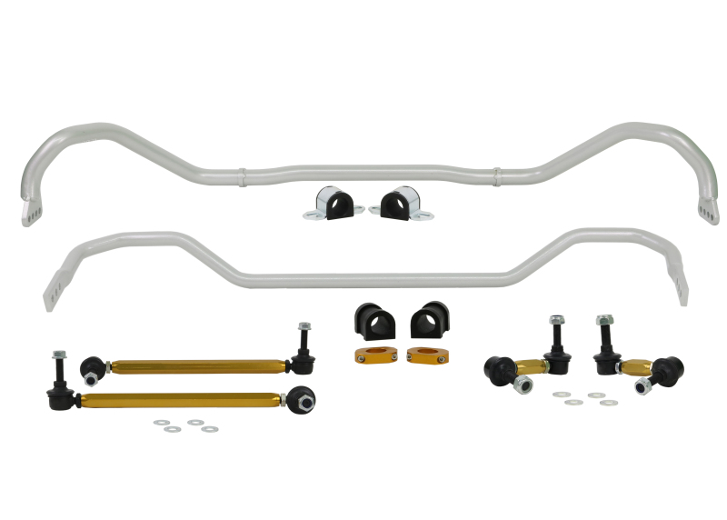 Whiteline 08-09 Pontiac G8 / G8 GT (Incl. 2009 G8 GXP) Front & Rear Sway Bar Kit (1x whlBHR82XZ, 1x whlKLC144, 1x whlKLC176, 1x whlBHF62XZ) thumbnail 3