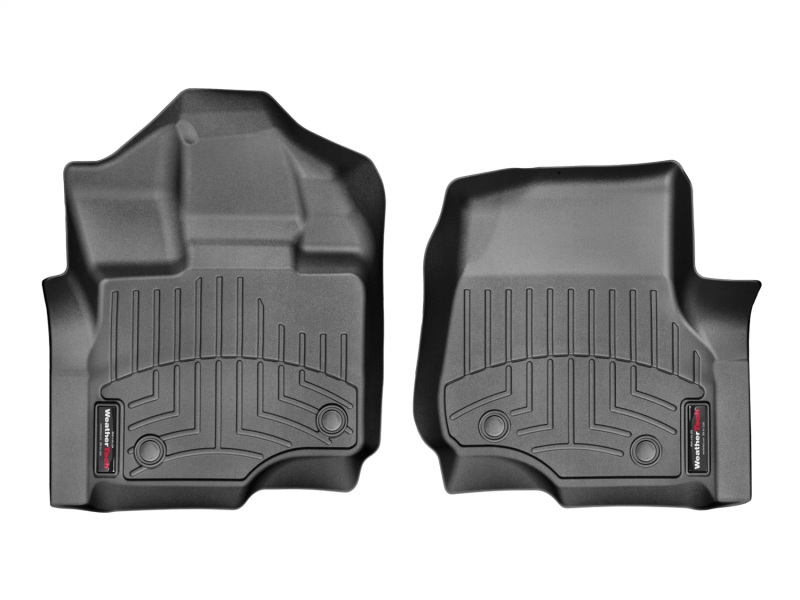 WeatherTech 2015+ Ford F-150 SuperCrew/SuperCab Front FloorLiner - Black thumbnail 3