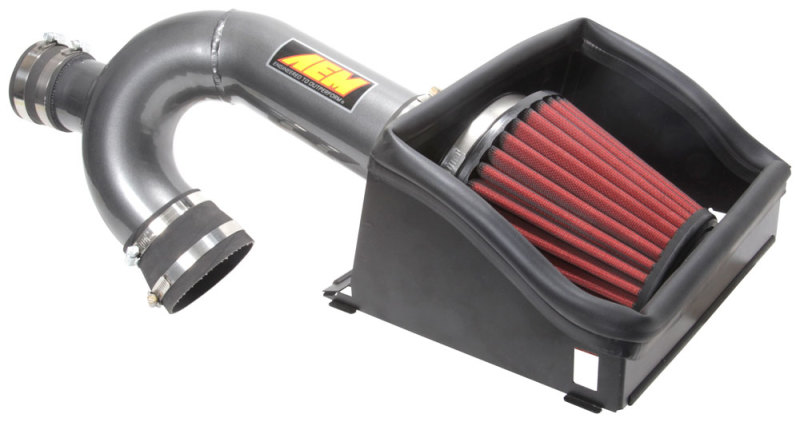 AEM 17-18 Ford F-150 3.5L V6 F/I Gunmetal Gray Cold Air Intake thumbnail 2