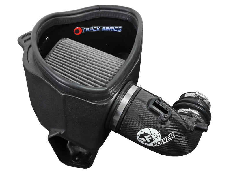 aFe 20-21 BMW Z4 M40i (G29) L6-3L (t) B58 Track Series Carbon Fiber Intake System w/Pro DRY S Filter thumbnail 2