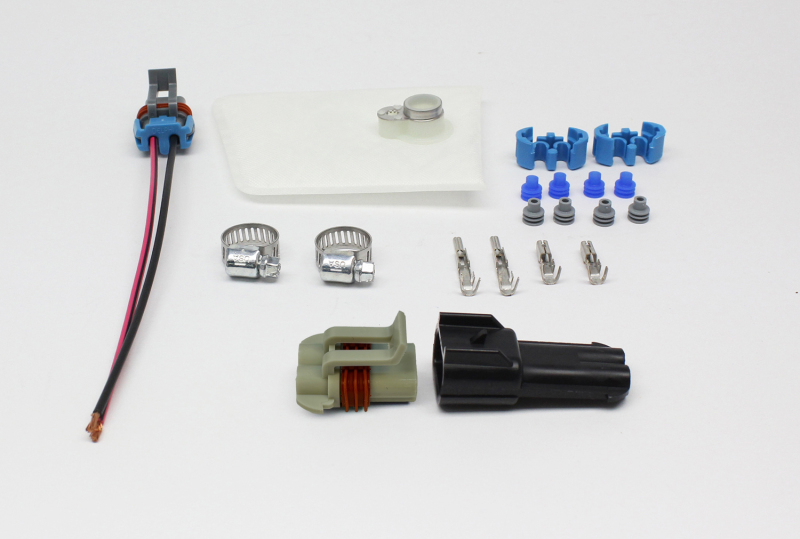 Walbro Universal Installation Kit: Fuel Filter/Wiring Harness for F90000267 E85 Pump