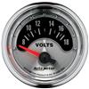 Autometer American Muscle 52mm Short Sweep Electric 18V Voltmeter Gauge thumbnail 7