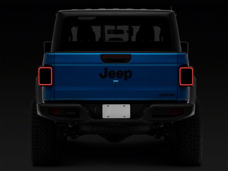 Raxiom 20-23 Jeep Gladiator JT LED Tail Lights- Black Housing (Smoked Lens) thumbnail 5