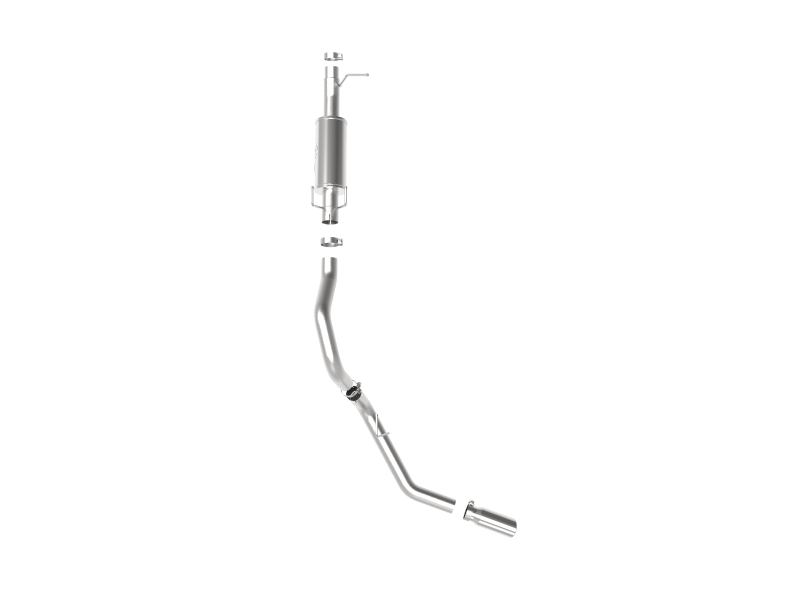 aFe Apollo GT Series 3-1/2in 409 SS Axle-Back Exhaust 17-20 Ford F-250/F-350 w/ Polished Tips thumbnail 6