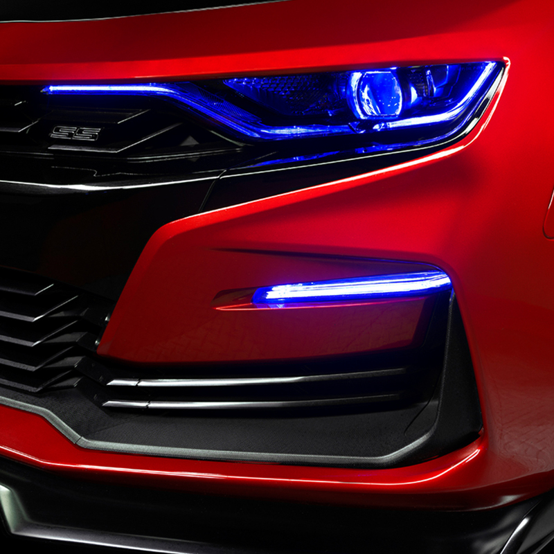 Oracle 19-21 Chevy Camaro SS/RS Fog Light Upgrade Kit - ColorSHIFT w/o Controller thumbnail 5