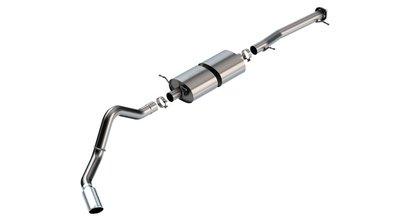 Borla 20-22 Chevrolet/GMC Silverado/Sierra 6.6L T-304 SS Cat-Back S-Type Exhaust - Brushed thumbnail 3