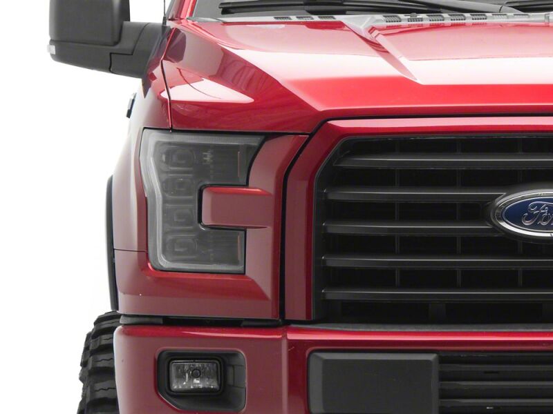 Raxiom 15-17 Ford F-150 CXR Series LED Headlights- Black Housing- Clear Lens thumbnail 4