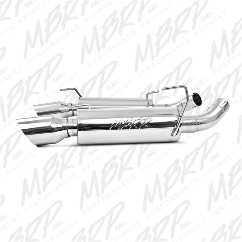 MBRP 05-10 Ford Mustang GT 5.0/Shelby GT500 Dual Mufflers Axle Back Split Rear T304 thumbnail 6