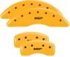 MGP 4 Caliper Covers Engraved Front & Rear MGP Yellow Finish Black Char 2017 Kia Sportage thumbnail 6