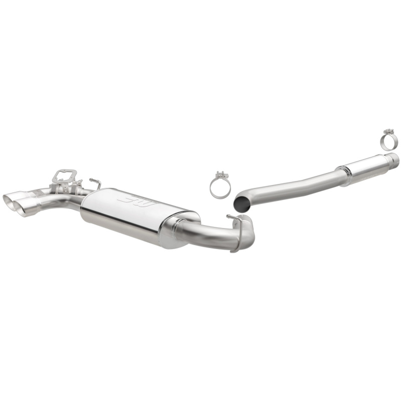 MagnaFlow CB SS 2.5/3in Dual Straight DS Rear Ext 3in Tip 12-15 BMW 328i /428i 2.0L Coupe Sedan thumbnail 3