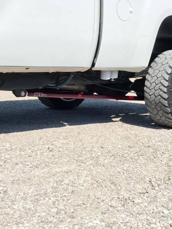 Wehrli 11-19 Chevy & GMC Duramax RCLB/CCSB/ECSB 60in. Traction Bar Kit - Bengal Silver