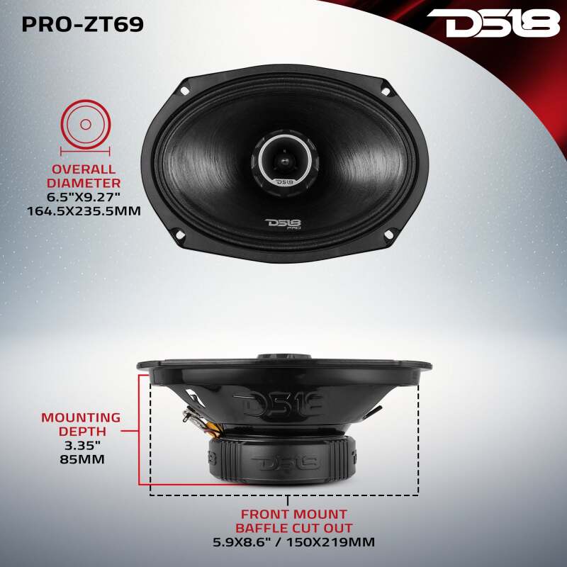 2014+Davidson Street Glide or Road Glide Rear Upgrade Package PRO Speakers (1x dseION700.2D, 2x dsePRO-ZT69, 1x dseRY-KIT4.HD, 1x dseRY-HARNESS.HD) thumbnail 8
