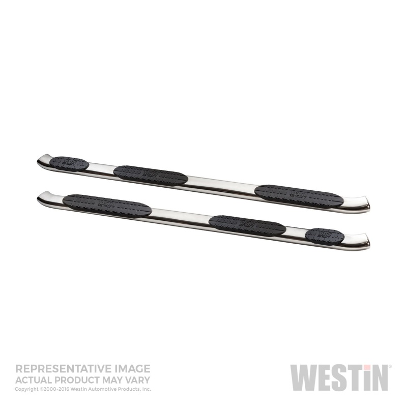 Westin 99-16 Ford F-250/350/450/550 Crew (8 ft) PRO TRAXX 5 WTW Oval Nerf Step Bars - SS thumbnail 3