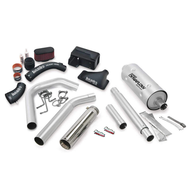 Banks Power 16-17 Ford 6.8L MH-A Stinger Bundle - SS Single Exhaust Left Exit w/ Chrome Tip thumbnail 4