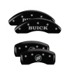 MGP 4 Caliper Covers Engraved Front Buick Rear Black Finish Silver Char 2002 Buick LeSabre thumbnail 8