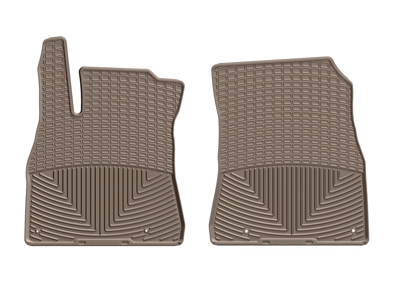 WT Rubber Mats - Front - Tan
