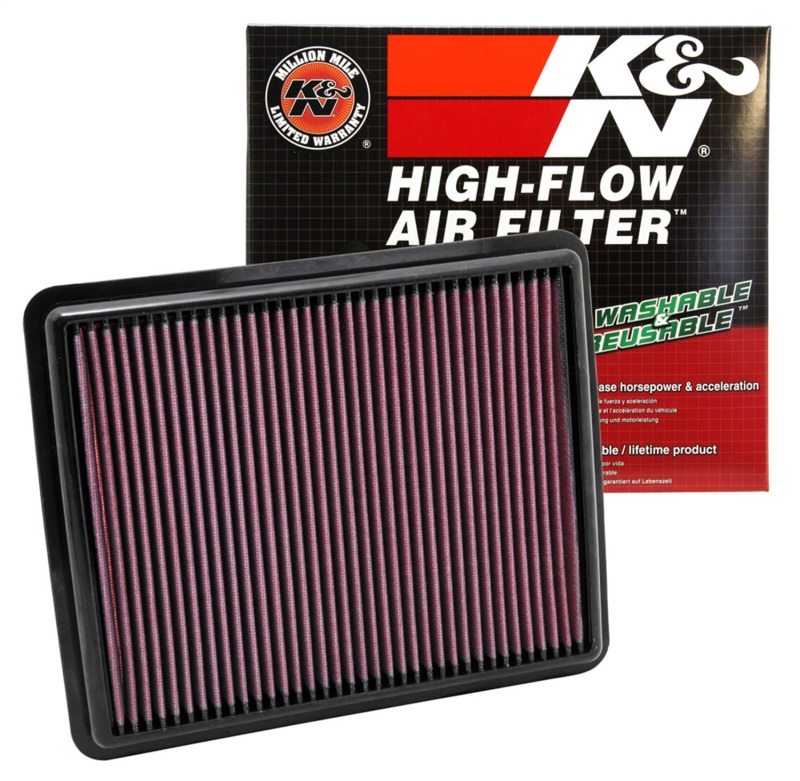 K&N Replacement Air Filter 10-12 Hyundai Santa Fe/Kia Sorrento / 11-12 Hyundai Sonata/Kia Optima thumbnail 5