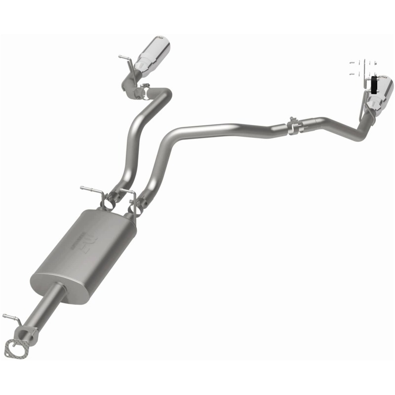 MagnaFlow 2019 Ram 1500 Street Series Cat-Back Exhaust Dual Rear Exit w/Polished Tips thumbnail 9