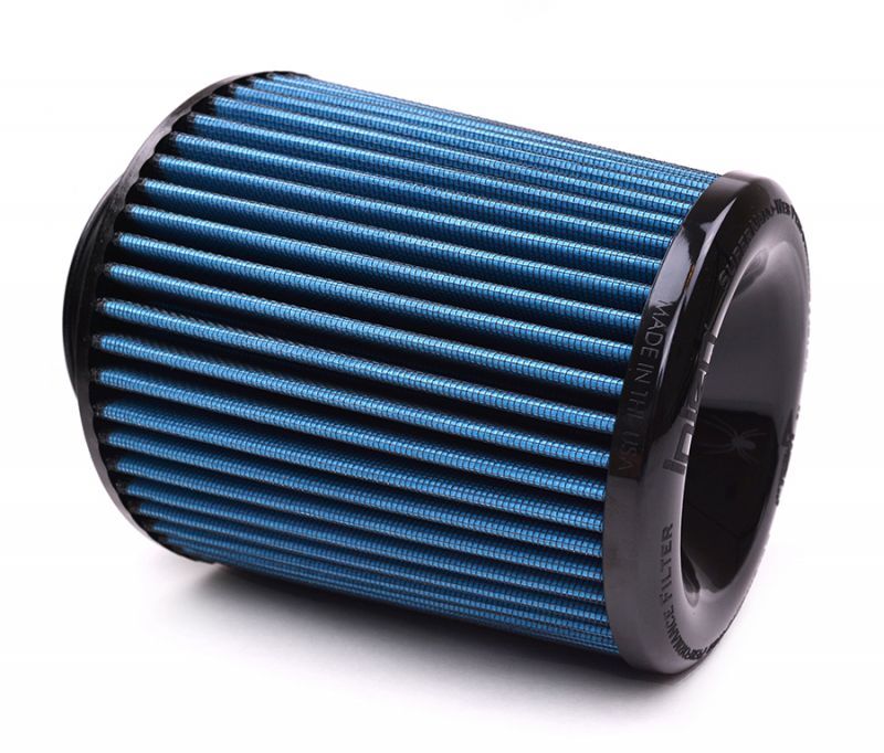 Injen Nanofiber Dry Air Filter - 4in Flange Dia / 6 1/2in Base / 7in Tall / 5 3/8in Top thumbnail 4