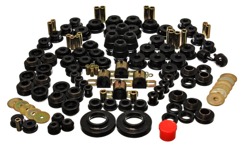 Energy Suspension 97-06 Jeep Wrangler TJ Black Hyper-Flex Master Bushing Set thumbnail 4