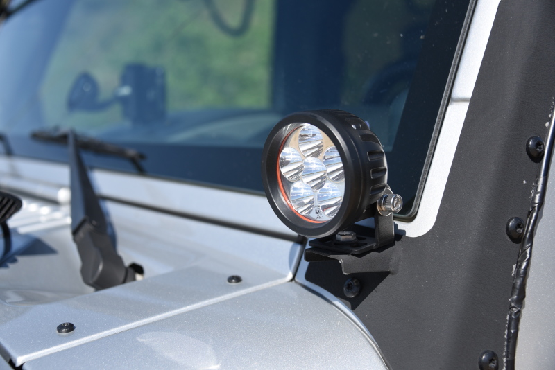 DV8 Offroad 3.5in Round 16W Driving Light Spot 3W LED - Black thumbnail 6