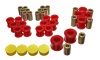 Energy Suspension 90-96 Nissan 300ZX Red Rear Control Arm Bushing Set thumbnail 7