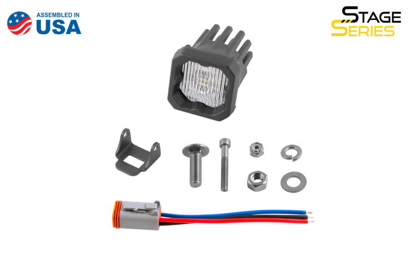 Diode Dynamics Stage Series C1 LED Pod - White SAE Fog Standard ABL Each thumbnail 9