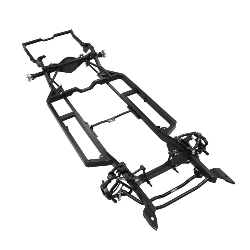 Ridetech 68-72 GM A-Body w/ Hub Spindle & (Narrowed) 57.25in Flange to Flange Width Momentum Chassis