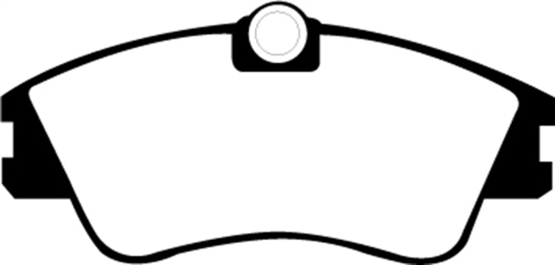 EBC 93-96 Volkswagen Eurovan 2.5 Solid Rotors Greenstuff Front Brake Pads thumbnail 2