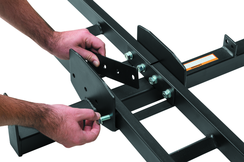 BikeMaster Motorcycle Carriers 151520 Rack, Carrier, 1 Capacity, 500 lbs. Capacity, Steel, Black Powdercoated, 2 in. Receiver Size, Each thumbnail 8