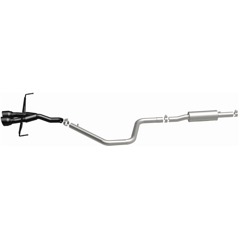 MagnaFlow 2019 Hyundai Veloster 1.6L 2.5in Center Exit Stainless Steel Cat-Back Exhaust w/Blk Tips thumbnail 6