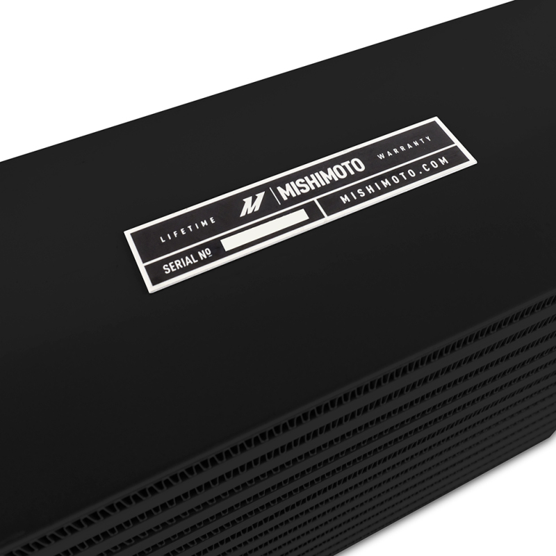 Mishimoto MMINT-BR-21BK Intercooler, Black, Stock Location, fits 2021+ Ford Bronco 2.3L/2.7L