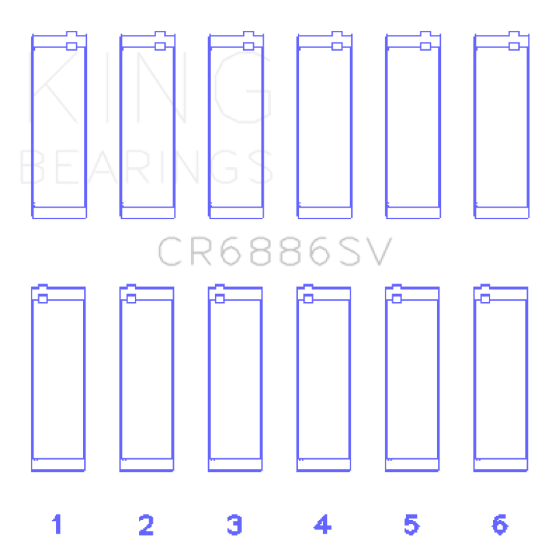 KING Connecting Rod Bearings