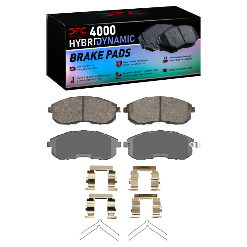 DFC HybriDynamic Brake Pads Hrdwr Kit
