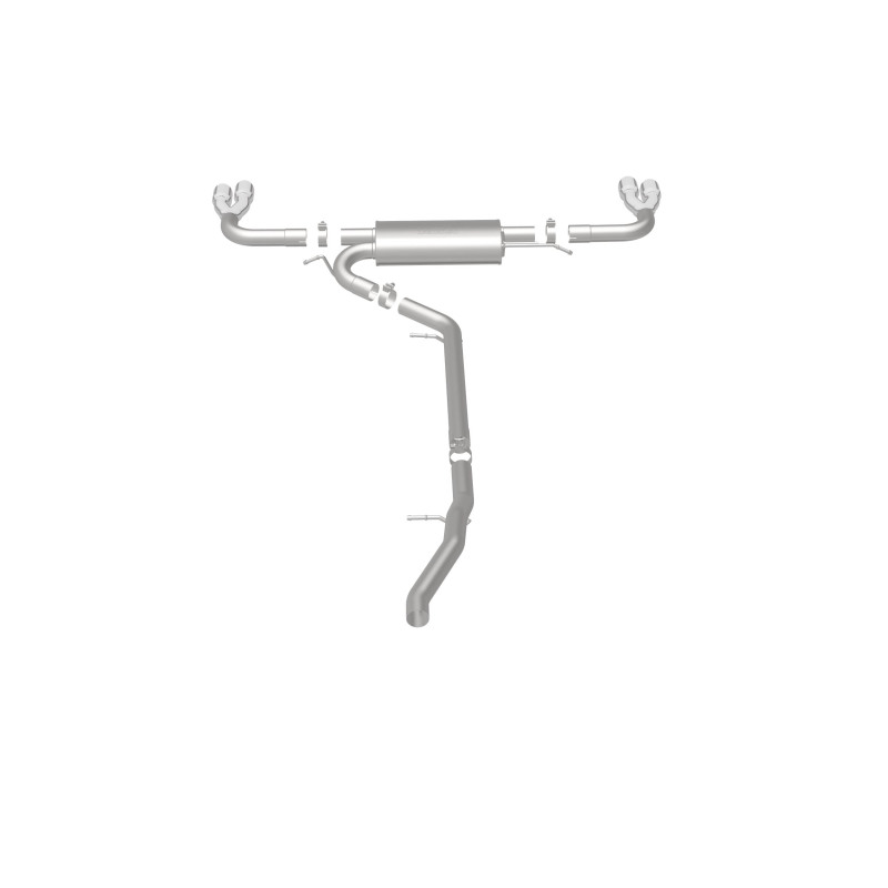 MagnaFlow 15-17 GMC Terrain V6 3.6L 409SS Cat-Back Exhaust Quad Split Rear with 3in Polished Tips thumbnail 9