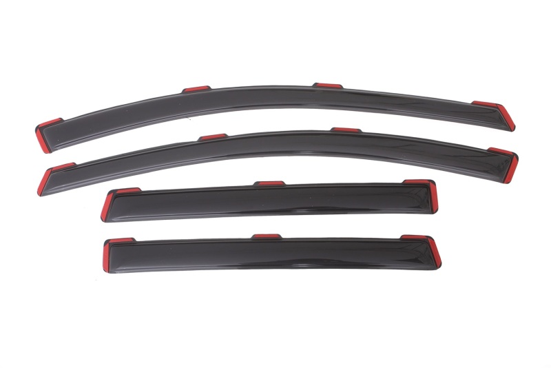 AVS 13-18 Ford Escape Ventvisor In-Channel Front & Rear Window Deflectors 4pc - Smoke thumbnail 4