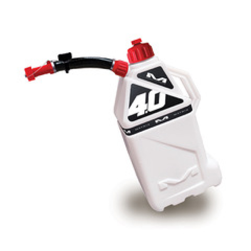 Matrix Concepts M4 0.4 Gallon Utility Can White-Black