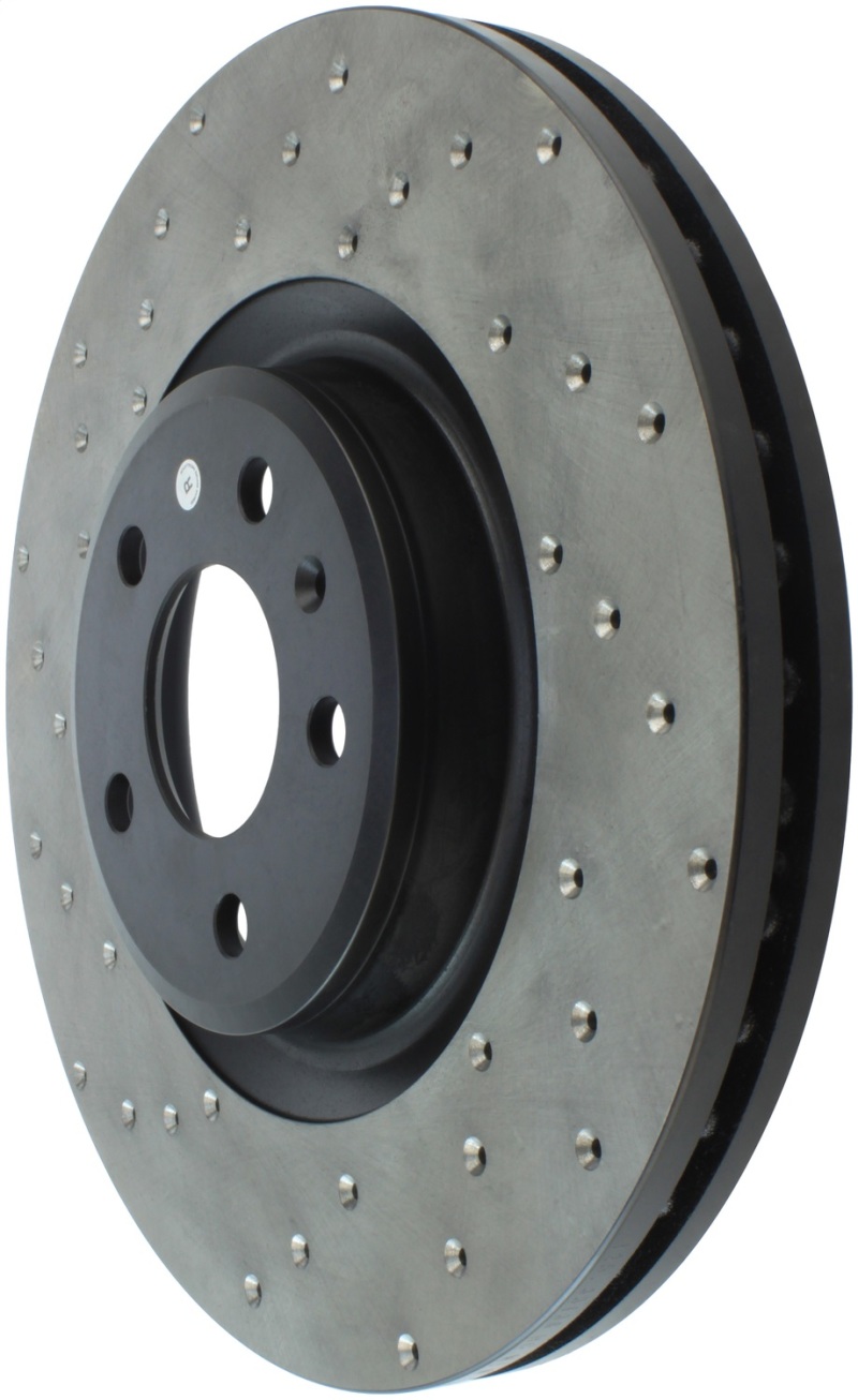 StopTech 12 Audi A6 Quattro/11-12 A7 Quattro/13 Q5/7-11/13 S4/12 S5 Front Right Drilled Rotor thumbnail 5