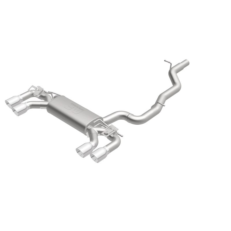 MagnaFlow Sys C/B 2015-2017 Volkswagen Golf R 3in Polished SS Quad Tip Split Rear Exit thumbnail 9
