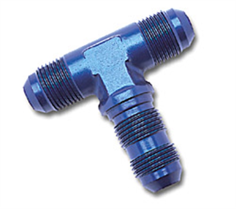 Russell Performance -6 AN Flare Bulkhead Tee Fitting (Blue) thumbnail 7