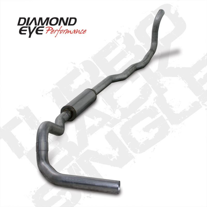 1989-93 DODGE 5.9L CUMMINS 2500/3500 4X4 4" STNLSS TURBO BACK SING MFFLR RPLCMNT