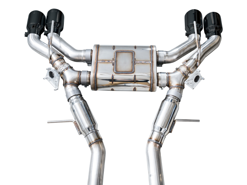 AWE Tuning 22-26 Cadillac CT5-V Blackwing SwitchPath Exhaust - Diamond Black Tips thumbnail 4