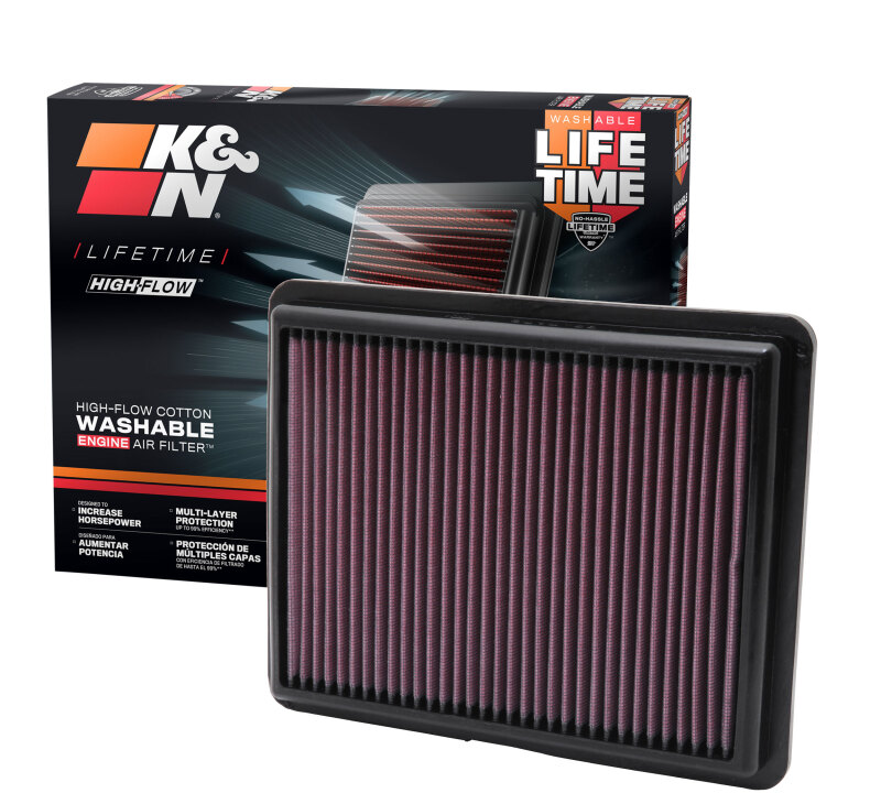 K&N 08 Honda Accord 3.5L V6 Drop In Air Filter thumbnail 9